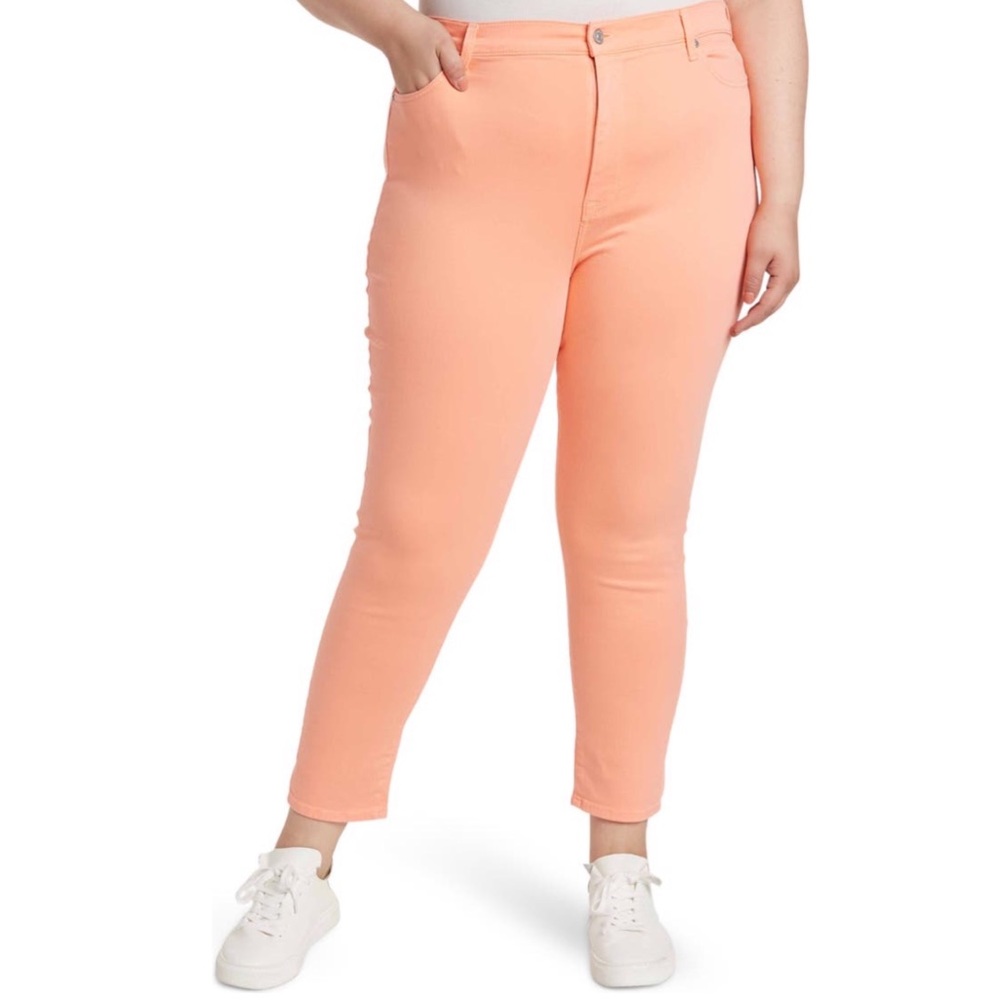 7 For All Mankind High Waist Ankle Skinny Jeans